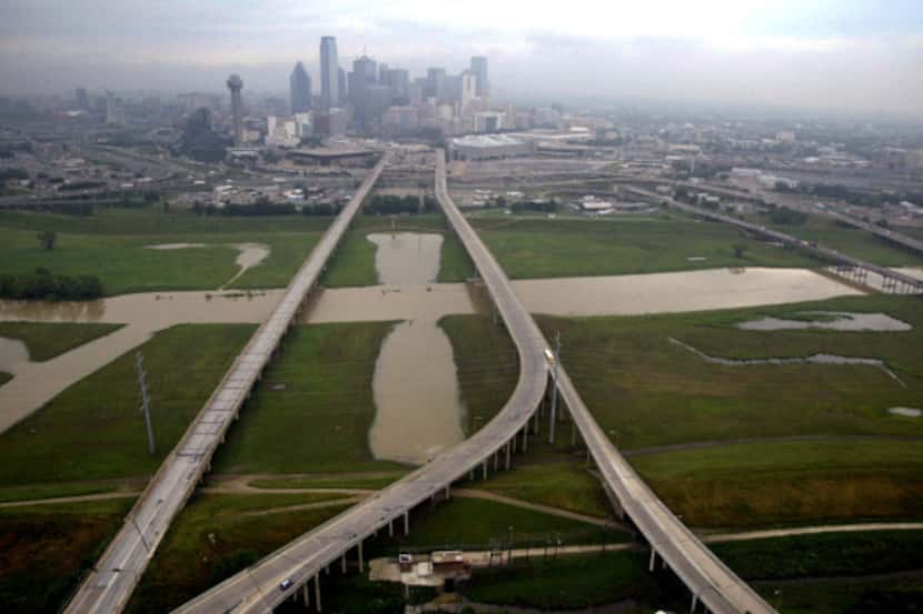 Dallas has been prone to flooding, as this file photo shows. Heavy rains from Wednesday,...