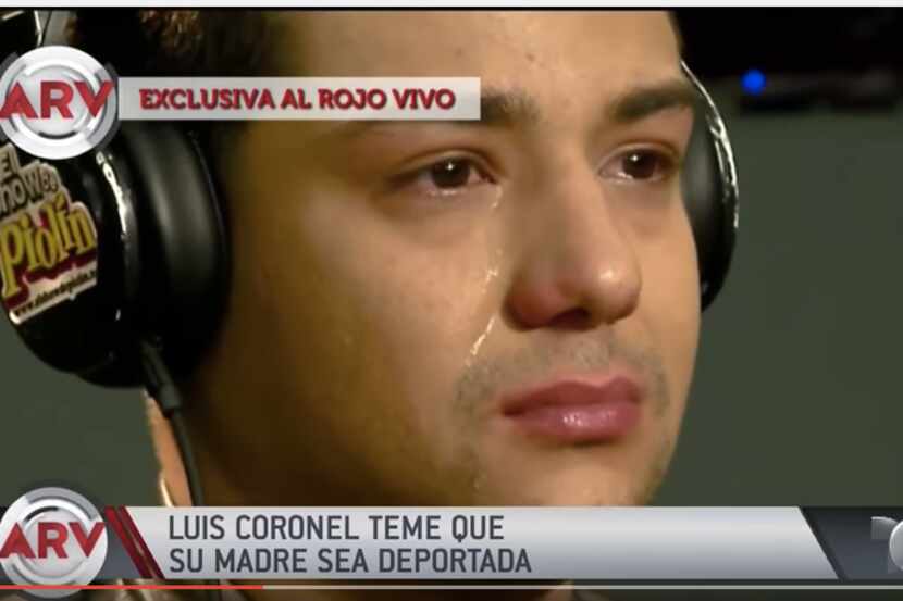 El cantante Luis Coronel compartió su temor de que su madre sea deportada en el programa de...