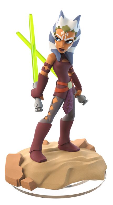 Ahsoka Tano, one of the characters that comes in the Disney Infinity 3.0 starter pack.