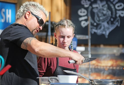 Harper Burt, 13, from Dallas, won Carnival's Kids BBQ Challenge at the State Fair of Texas....