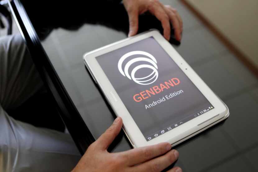 Under a new partnership, Genband will resell Samsung tablets as part of its “Smart Office”...