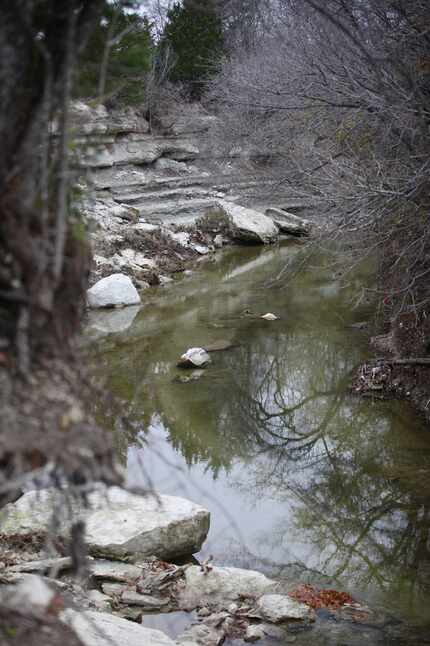 Spring Creek runs through Garland and into Lake Ray Hubbard.