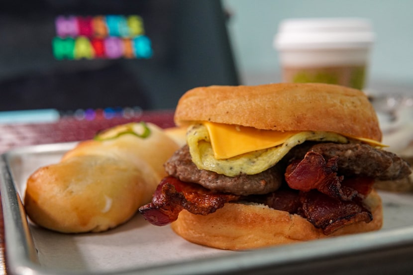 Melvin Roberson runs Dough Boy Donuts in Burleson.