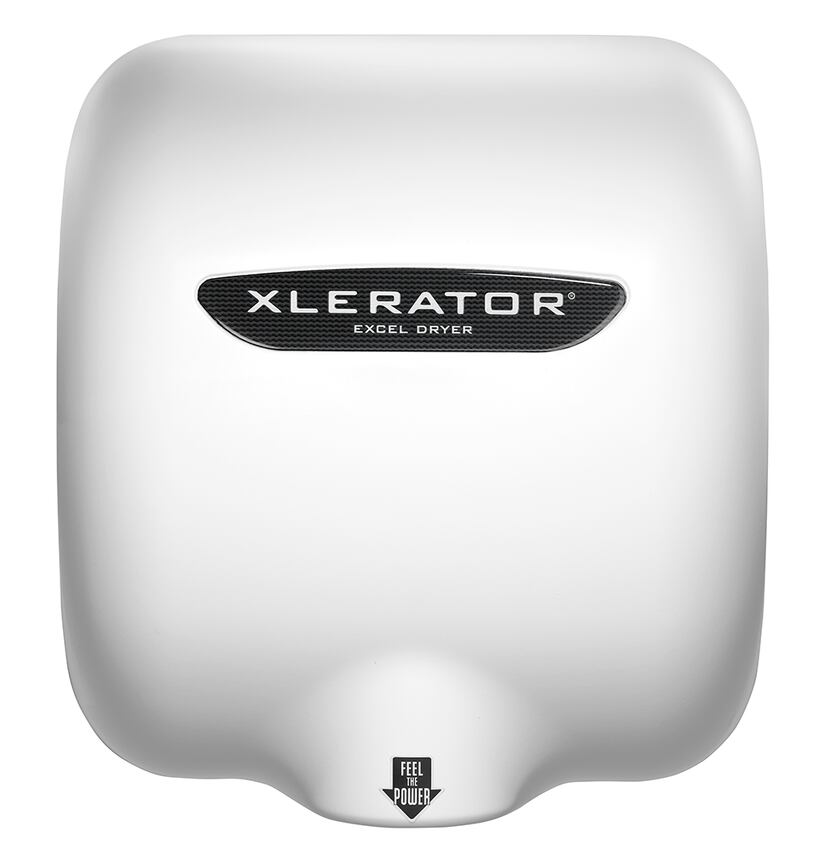 
William Gagnon, vice president of marketing for Excel Dryer Inc., said hand dryers such as...
