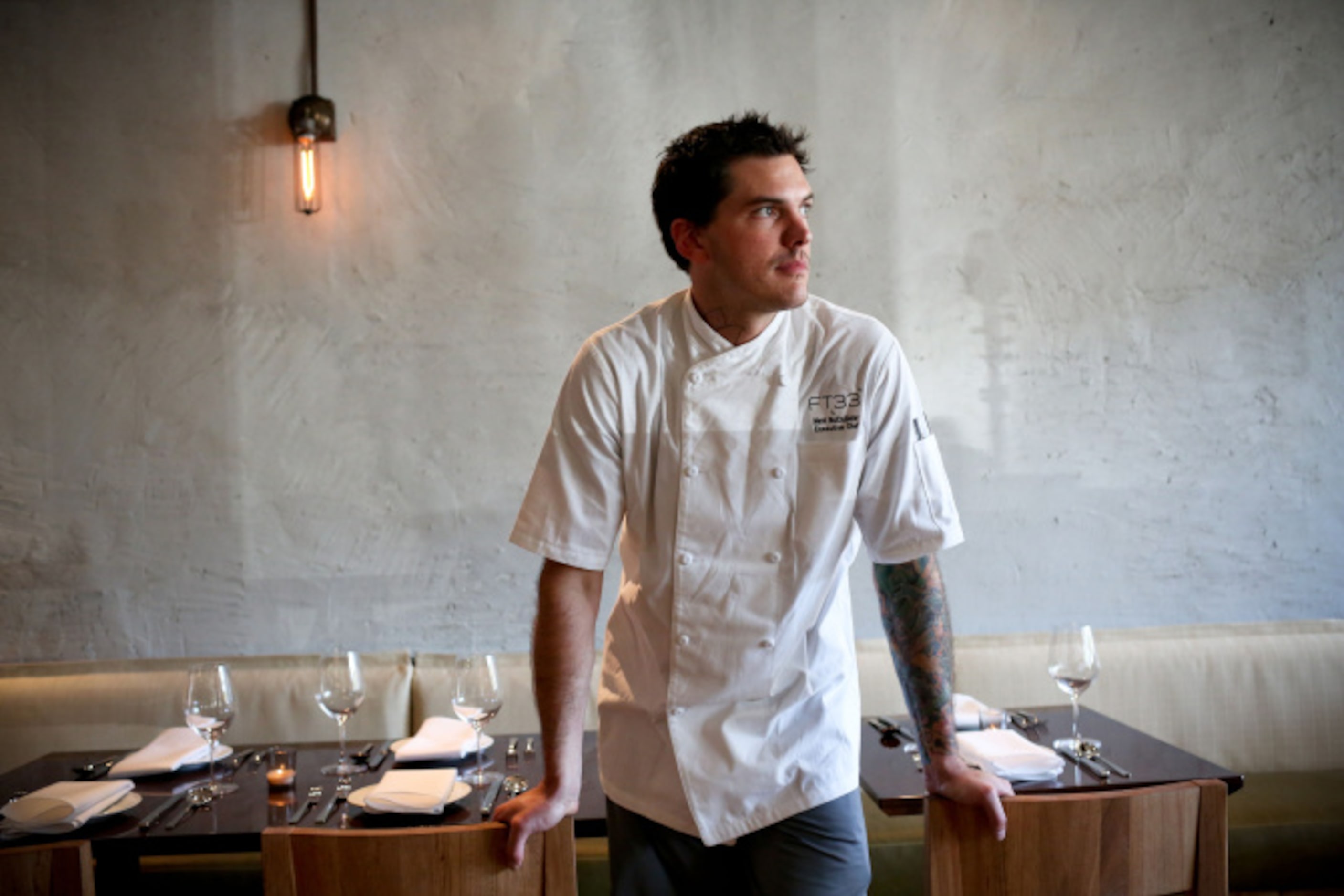 FT33: The menu changes frequently according to the ingredients enthralling Matt McCallister...