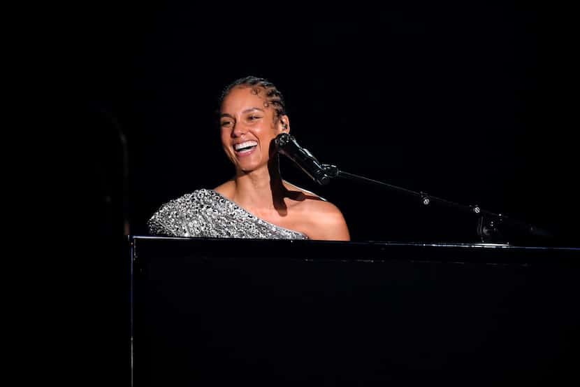 Alicia Keys performs onstage during the 62nd Annual GRAMMY Awards at Staples Center on...