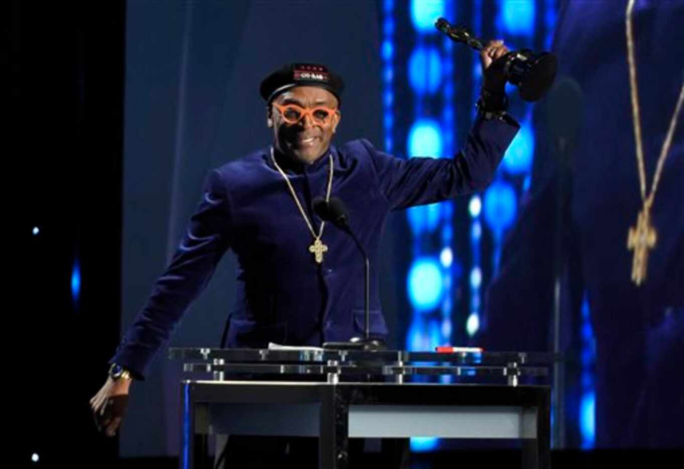 Spike Lee accepts an honorary Oscar at the Governors Awards at the Dolby Ballroom on...