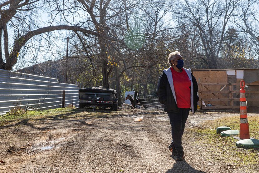 Marsha Jackson discussed the removal of Shingle Mountain in mid-December. 