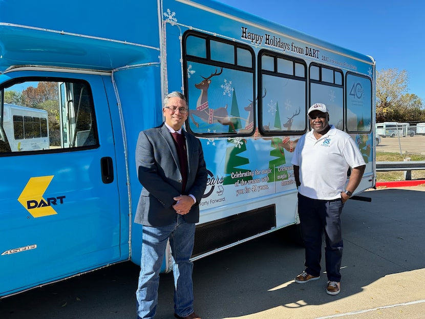 During a recent vision tour, Curtis Corbins  (right) of Southern Dallas Link met Marcelo...