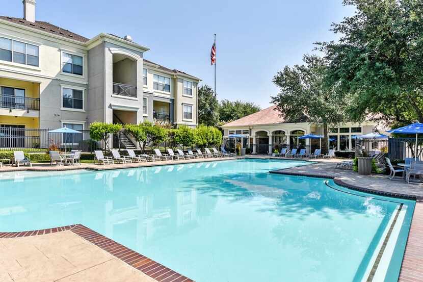 The Abbey at Vista Ridge apartments in Lewisville were part of the big sale.