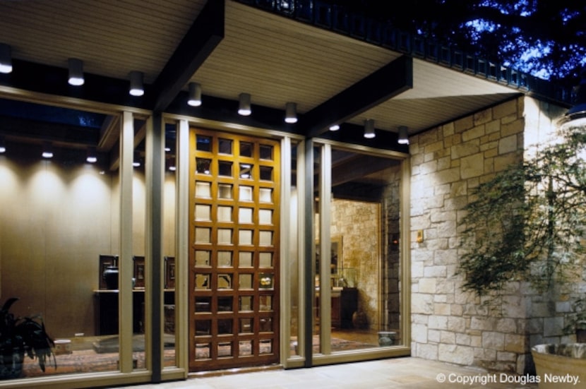 Scott Wells Lyons designed numerous architecturally prominent homes in Dallas, including...