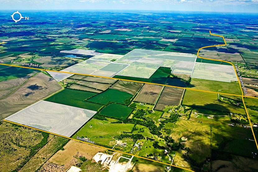 The Cottonwood community property is located south of Sherman near U.S. 75.