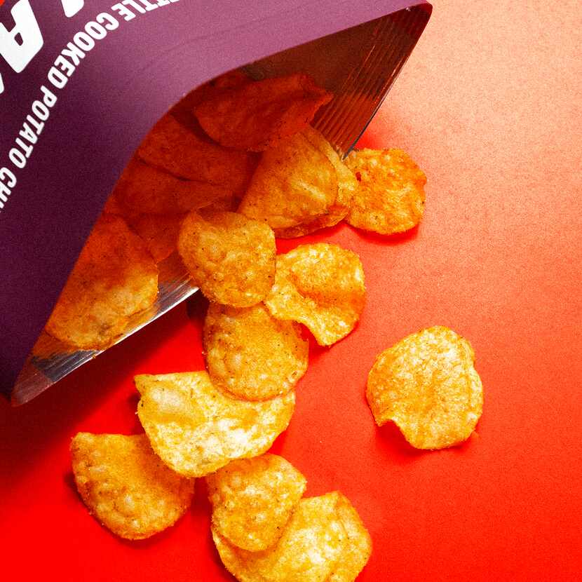 Krakatoa has a super-spicy line of kettle-cooked potato chips, dusted with ghost pepper and...