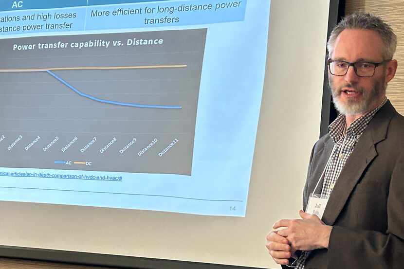 Jeff Billo is a top executive at ERCOT. He spoke in May 2024 to the Dallas Electric Club