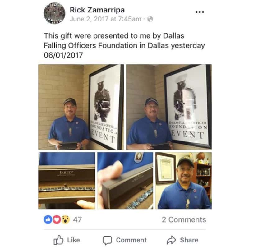In a June 2017 Facebook post, Patrick Zamarripa's father, Enrique 'Rick' Zamarripa, showed a...