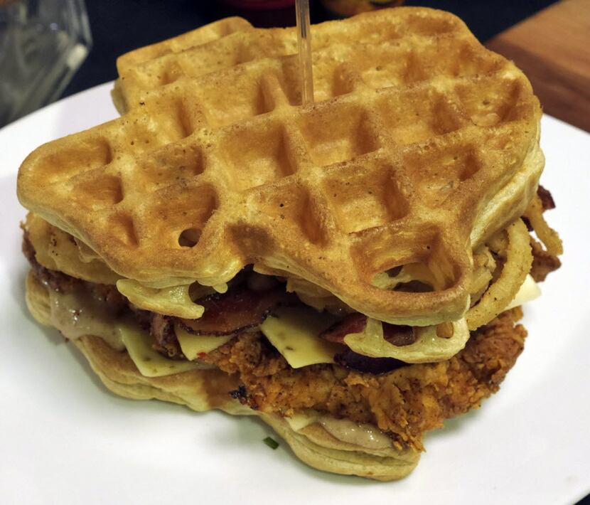 The Champion Chicken & Waffles for $15 by Legends Executive Chef Orazio LaManna and will be...