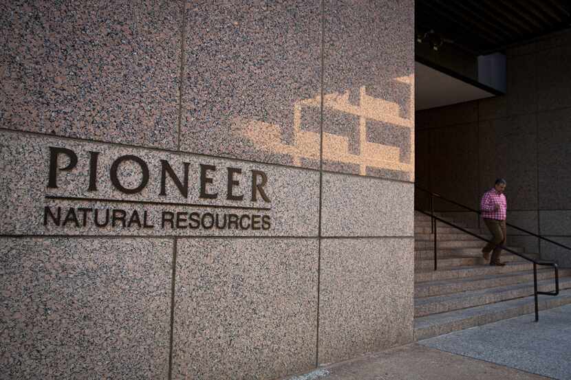Exterior shot of Pioneer Natural Resources company headquarters Thursday, September 29, 2016...
