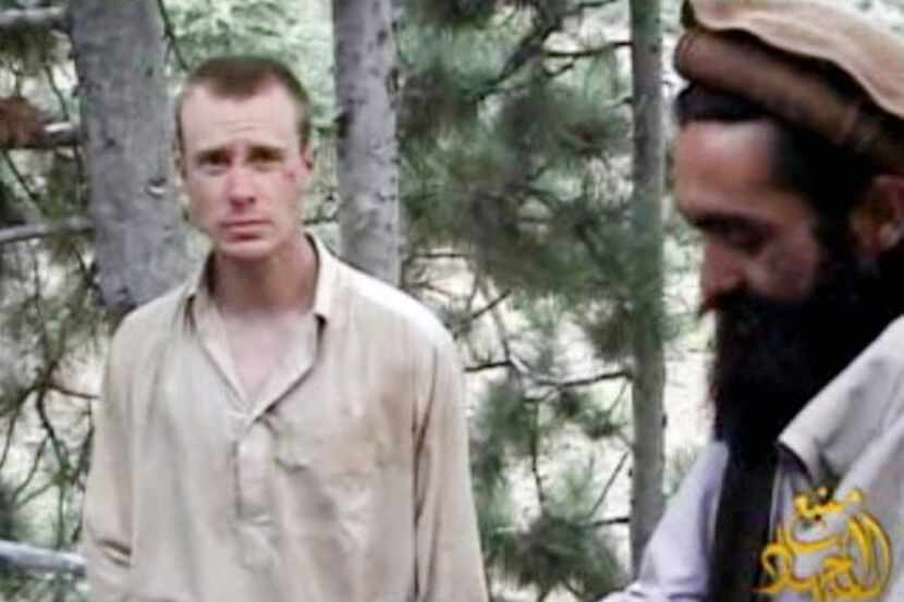 A frame grab from a video released by the Taliban in 2010 showed a man believed to be Sgt....
