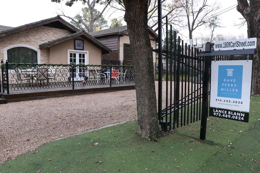 Jimmy Bradley’s house, Friday, Dec. 9, 2022, in Fort Worth. 