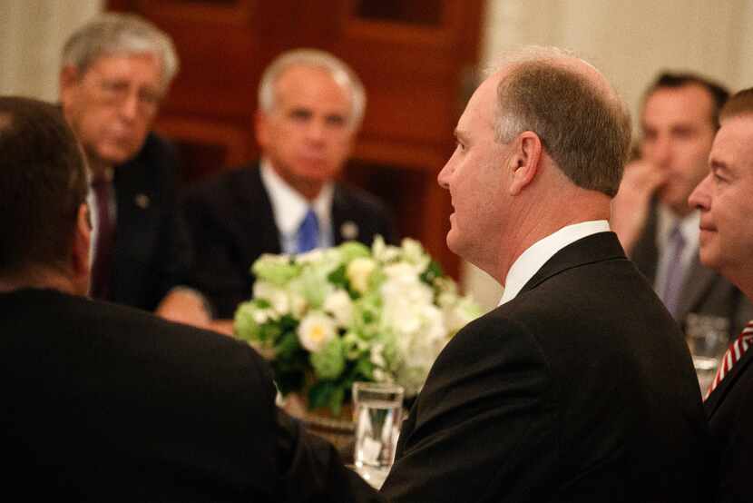Southwest Airlines CEO Gary Kelly spoke during a meeting last month between President Donald...
