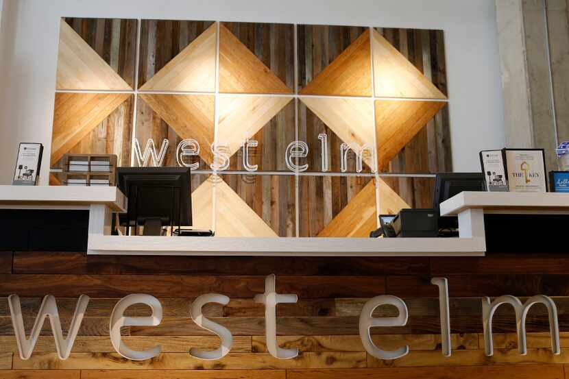 West Elm was the first store to open in Plano's Legacy West development. (Vernon Bryant/The...