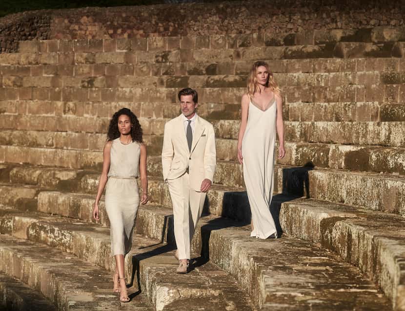 Fashion from the Brunello Cucinelli spring 2023 collection exclusively for Neiman Marcus.