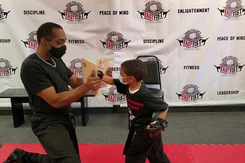 Shad Fuller, who owns Fast Fist Martial Arts in DeSoto, Texas, has been practicing martial...