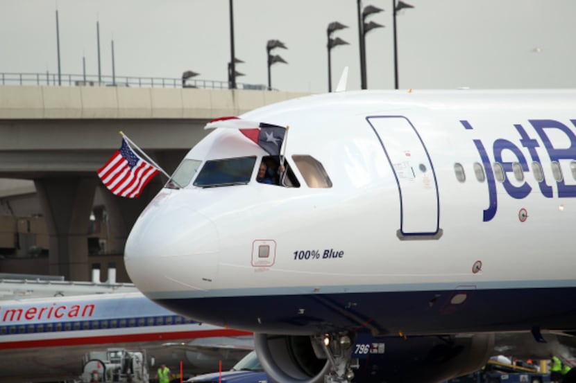 JetBlue Airways said it had a loss of 78 cents per share. Losses, adjusted for non-recurring...