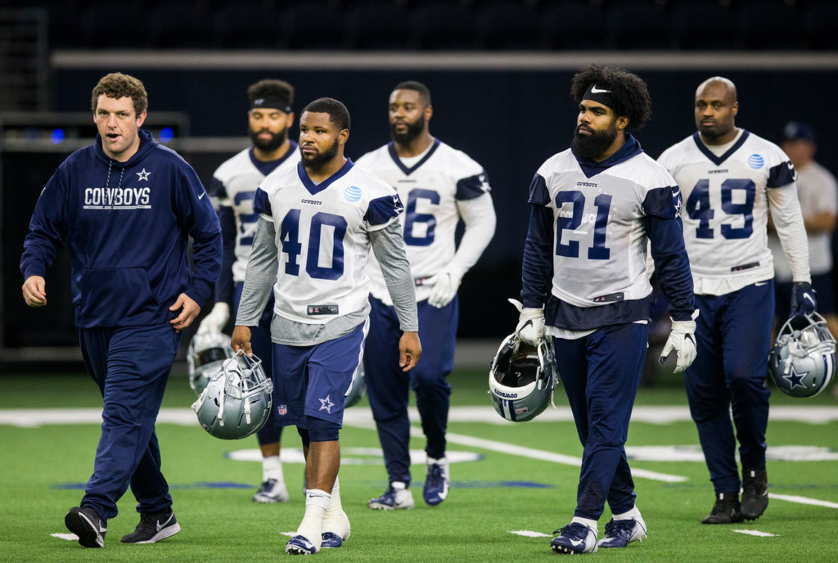 Travis Frederick back working out with teammates - NBC Sports