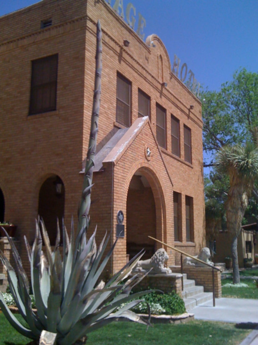 The Gage Hotel in the West Texas town of Marathon is home to a renovated spa.