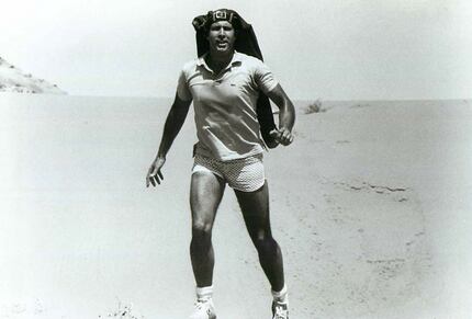 Amazingly, these might not be the shortest shorts Chevy Chase wears in 'National Lampoon's...