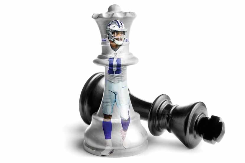 An illustration featuring Dallas Cowboys linebacker Micah Parsons (Michael Hogue/Dallas...