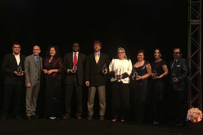 Los galardonados de los Quality & Excellence Awards de la Cámara de Comercio Hispana de...