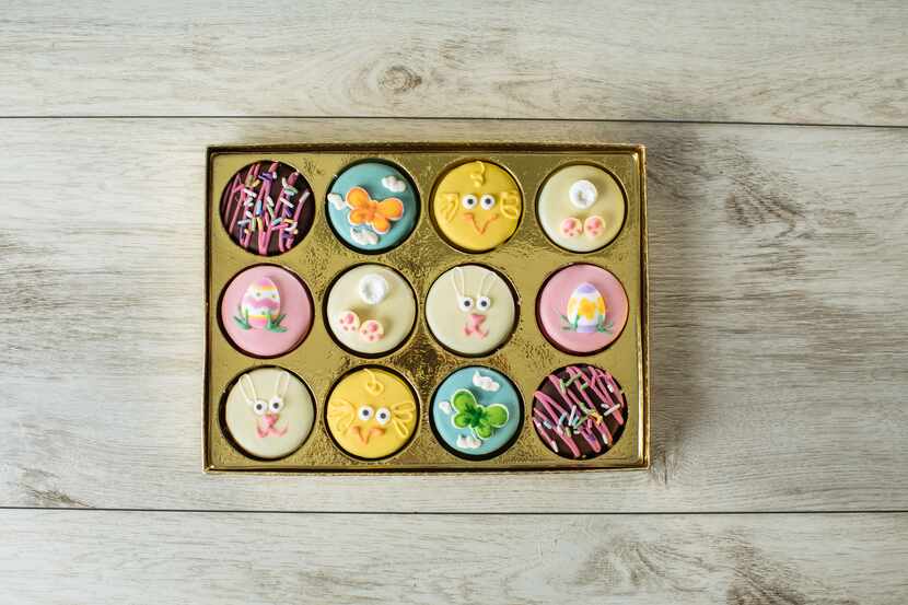 Eatzi's Market and Bakery will offer Easter-themed chocolate covered Oreos as part of its...