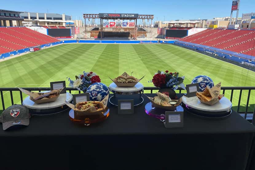 FC Dallas unveils new food items ahead of the 2021 MLS season.