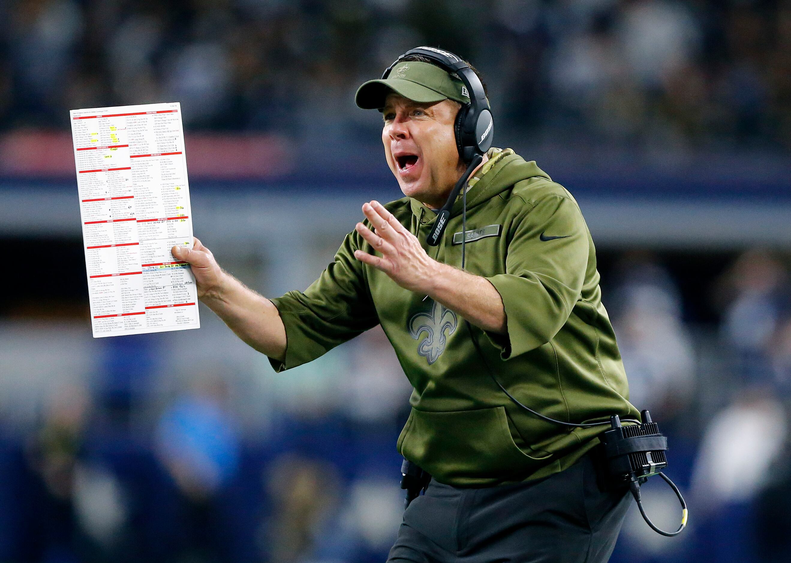 Dallas Cowboys Assistant Head Coach/Quaterbacks, Sean Payton (R