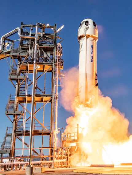 New Shepard's 10th launch on Jan. 23, 2019.