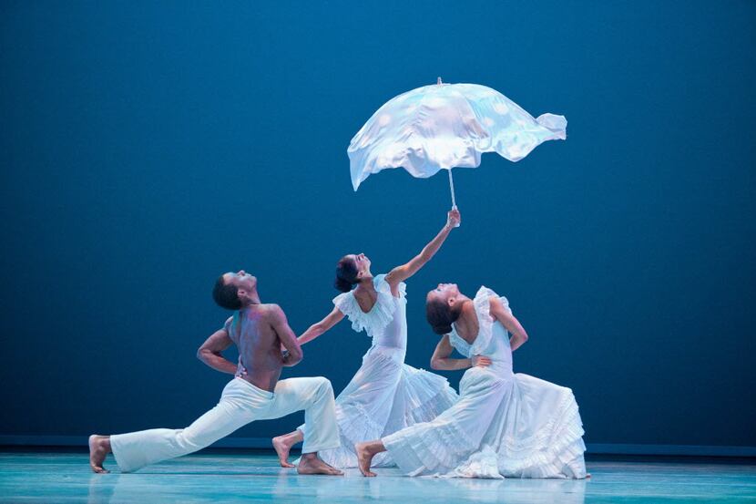 Alvin Ailey American Dance Theater in Revelations.