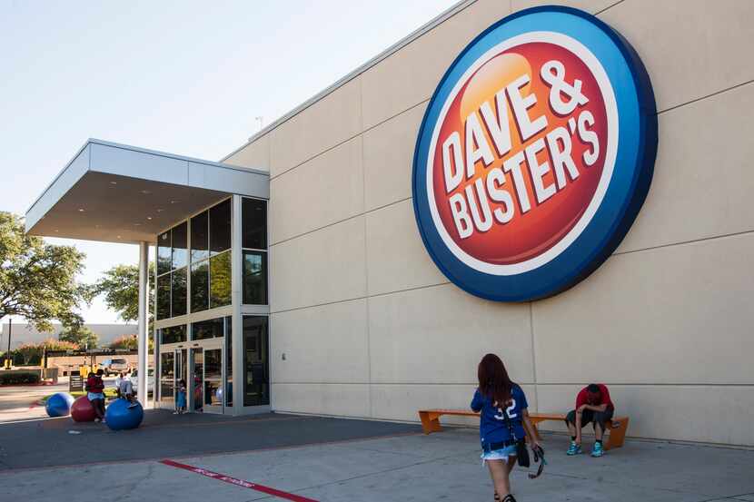 A customer walks into Dave & Buster's in Dallas in 2016.





(Rex C. Curry/Special...