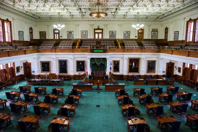 The Texas Senate on July 17 at the Texas state capitol in Austin.