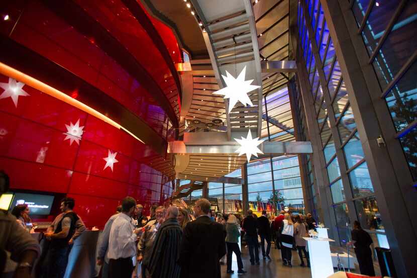 The VIP reception at Winspear Opera House to celebrate  Aurora 2013 in Dallas on Oct, 18,...
