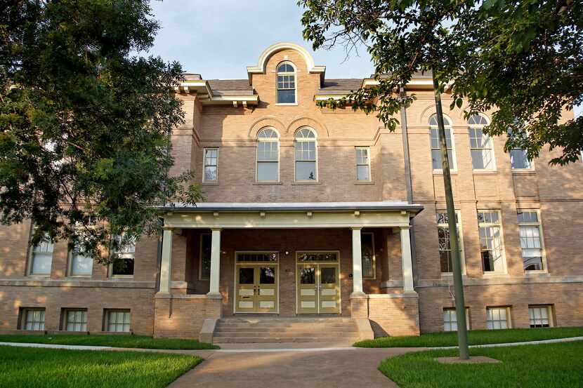 The historic Davy Crockett School on Carroll Avenue in East Dallas has been renovated and...