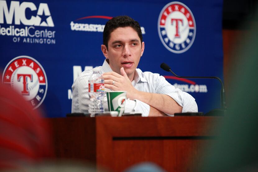 Jon Daniels, general manager of The Texas Rangers talks about the World Series run and the...
