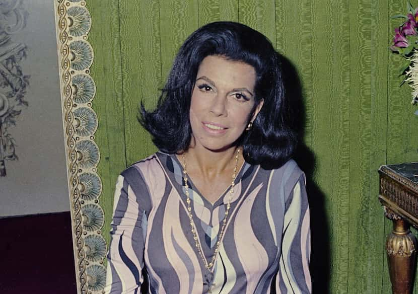 Author Jacqueline Susann is seen in 1969