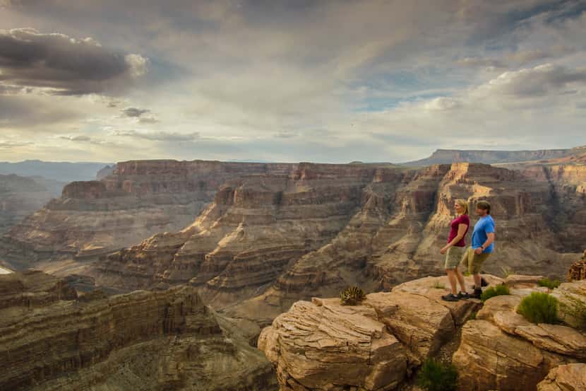 The Arizona National Scenic Trail traverses the Grand Canyon.
