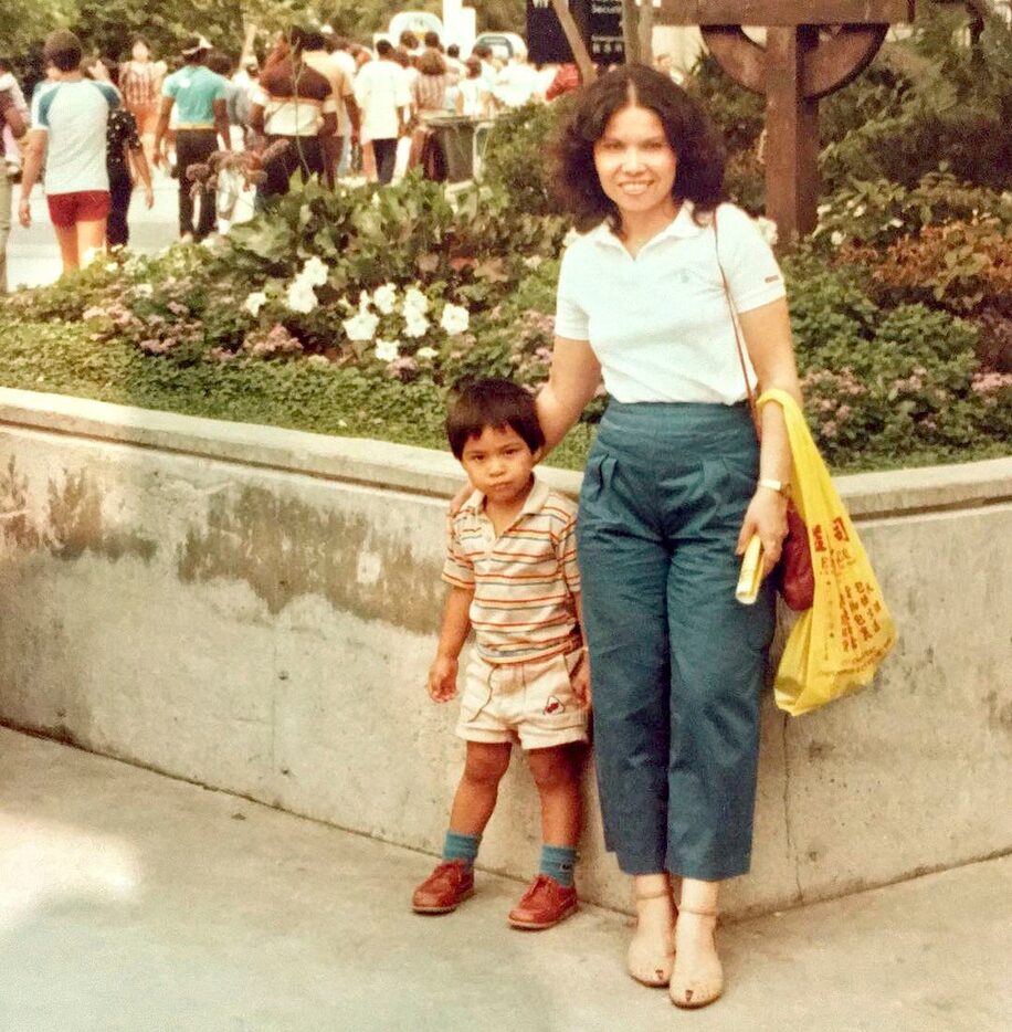 Donny Sirisavath and his mom Phaysane Sirisavath. âMy momâs my inspiration,â he says...