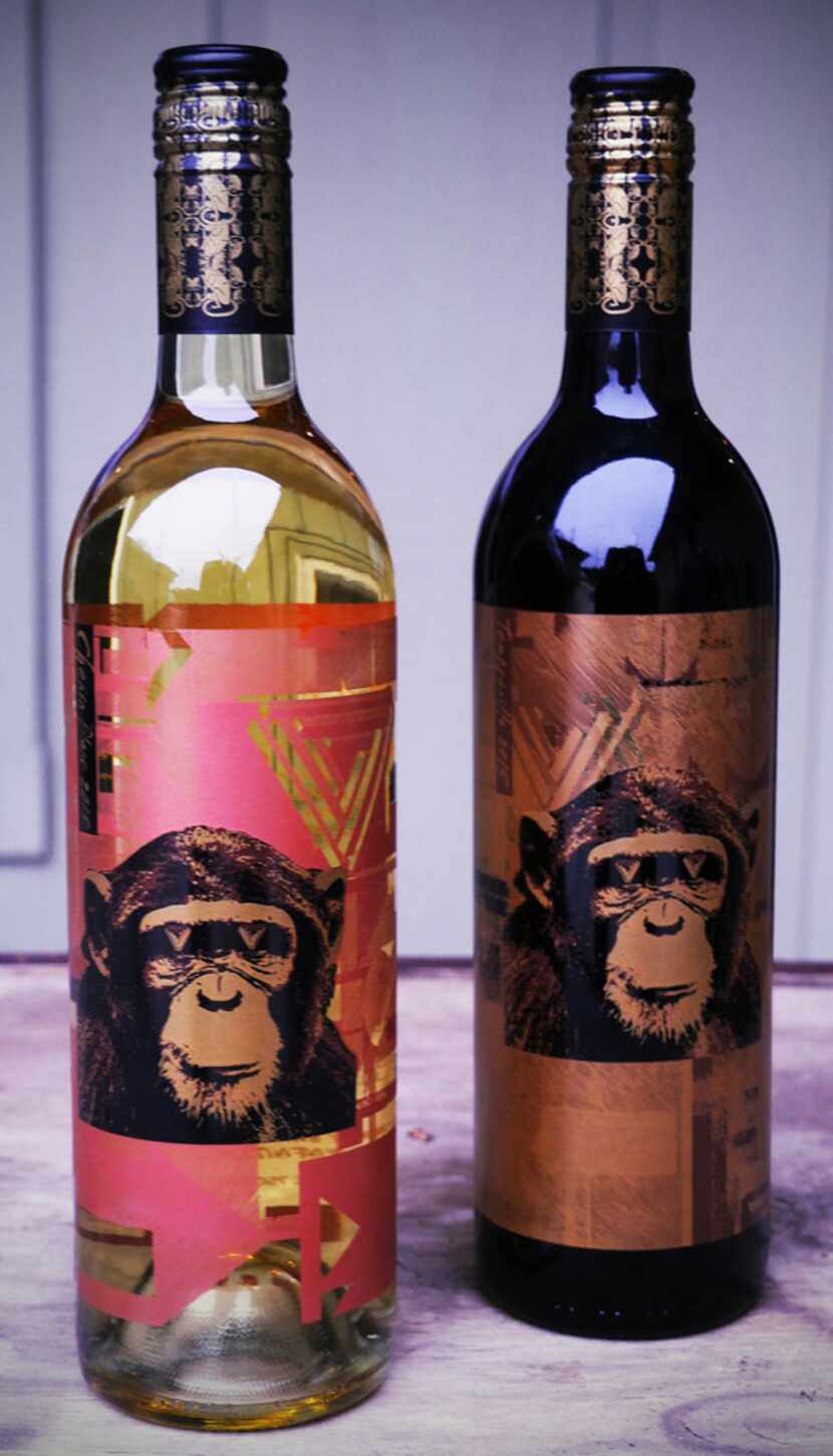 Infinite Monkey Theorem chenin blanc and a tempranillo from the Texas High Plains