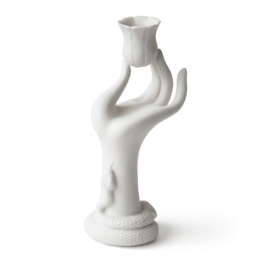 
For the mom who likes to break the rules! "Eve" candle holder, $78, Jonathan Adler,...