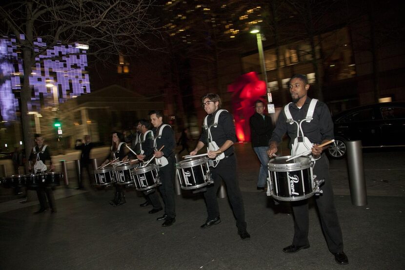 
The Townview Magnet Center’s Big “D” Marching Band treated Chalet Dallas patrons to a...