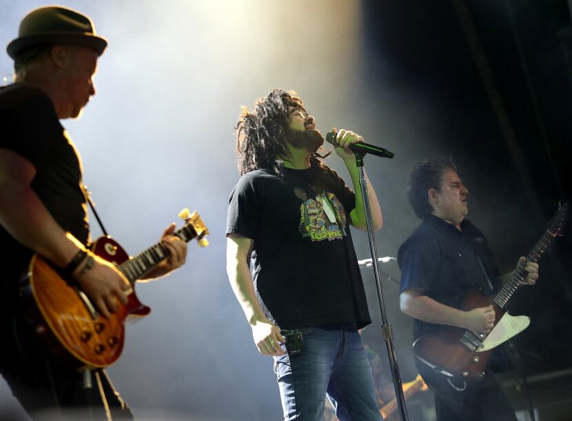 Counting Crows performs during Kaaboo Texas at AT&T Stadium in Arlington on May 12, 2019. 